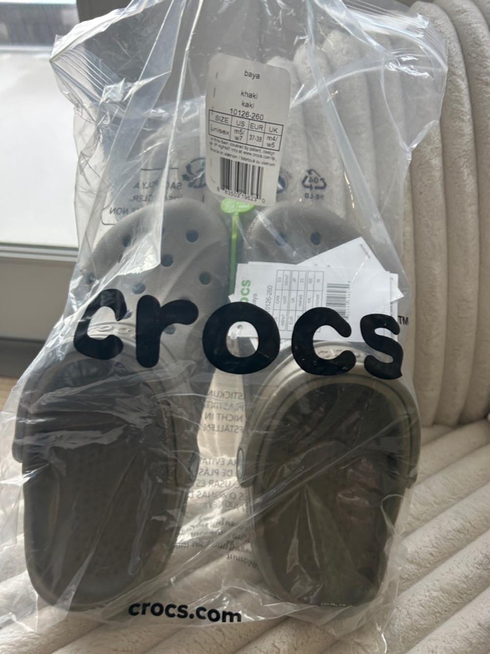 CROCS Classic Clog in Khaki